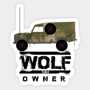 Land Rover Wolf/TUM Sticker